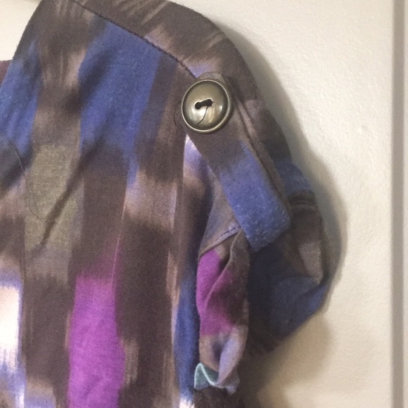 Multicolored dressy t-shirt - Picture 3 of 5